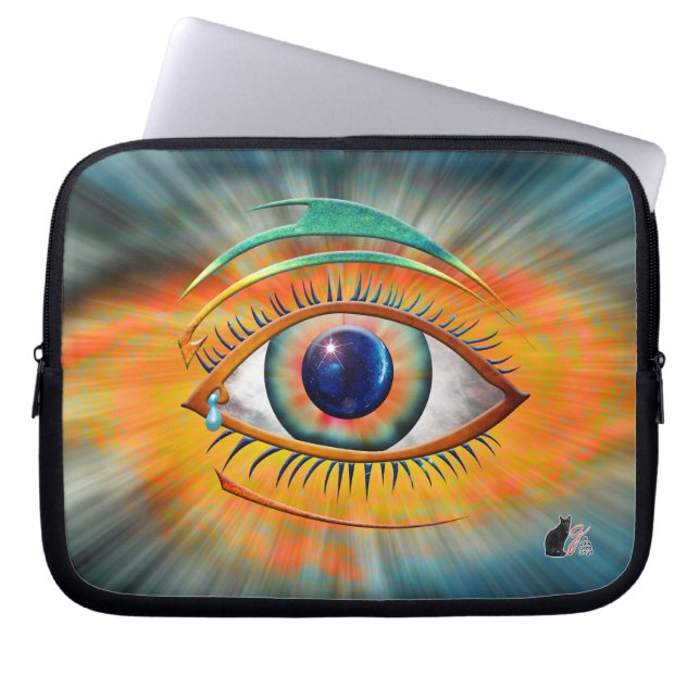 Housse Pour Ordinateur Portable Odin's Eye (Devant)