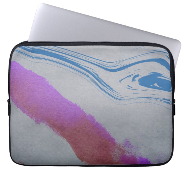 Housse Pour Ordinateur Portable Oeil bleu (Devant)