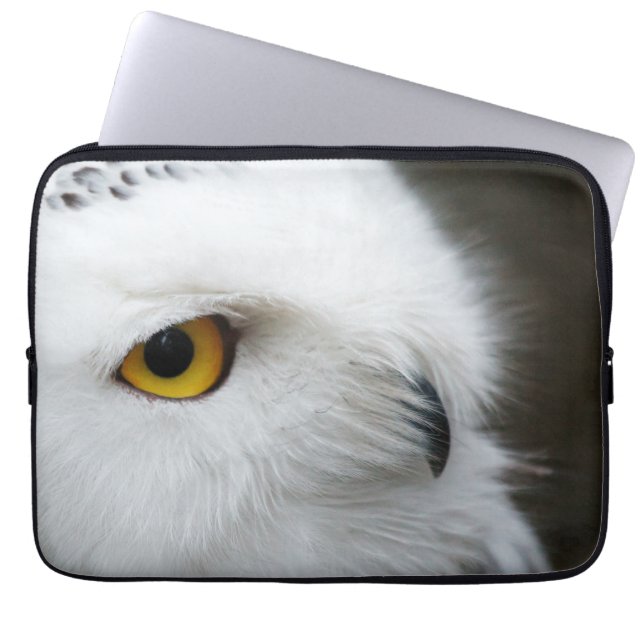 Housse Pour Ordinateur Portable Oeil du hibou (Devant)