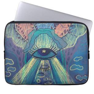 Housse Pour Ordinateur Portable oeil symbolique