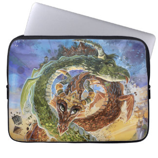 Housse Pour Ordinateur Portable Œuvre d'art Dragons Rising