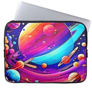 Housse Pour Ordinateur Portable Oeuvre symphonique cosmique