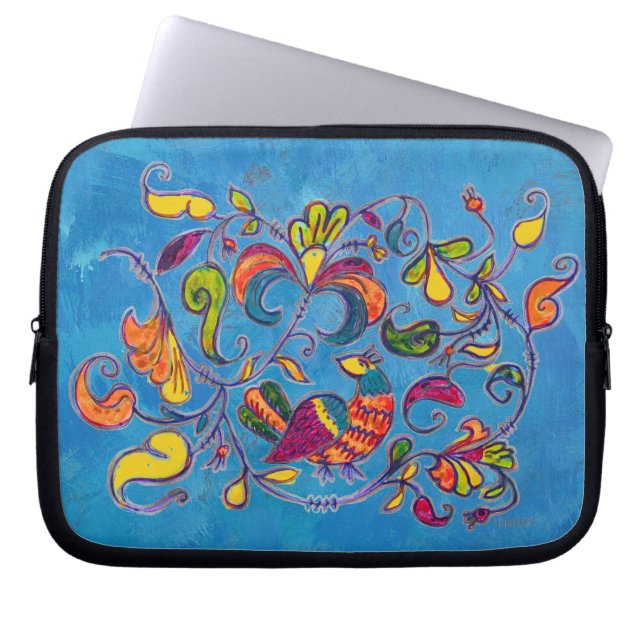 Housse Pour Ordinateur Portable Oiseau nordique (Devant)