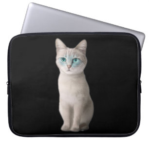 Housse Pour Ordinateur Portable Ojos Azules Cat