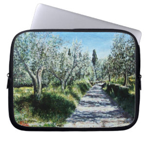 HOUSSE POUR ORDINATEUR PORTABLE OLIVIERS EN TOSCANE DE RIMAGGIO