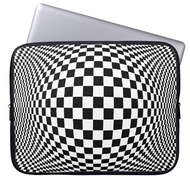 Housse Pour Ordinateur Portable Op. Art (Devant)