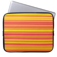 Orange rouge jaune rayures
