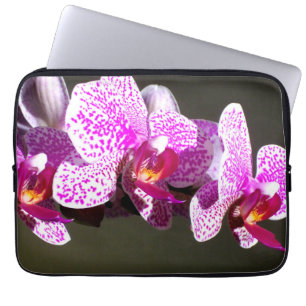 Housse Pour Ordinateur Portable Orchidées roses