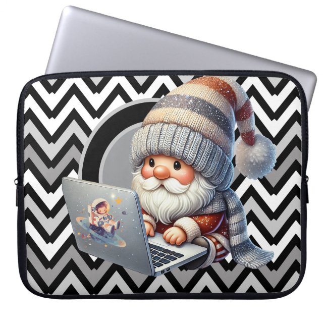 Housse Pour Ordinateur Portable Ordinateur portable Chevron Gnome (Devant)