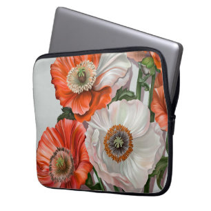 Housse Pour Ordinateur Portable Ordinateur portable floral (pas d'huile) Coque 4