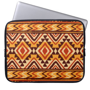 Housse Pour Ordinateur Portable Ornement ethnique Navajo : Vintage sans couture