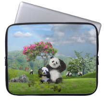 Ours de panda au paradis