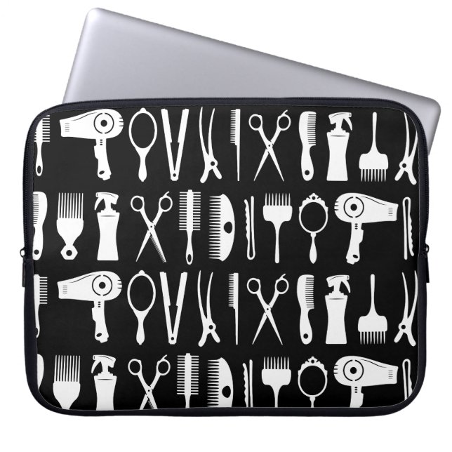 Housse Pour Ordinateur Portable Outil de coiffure motif (Devant)
