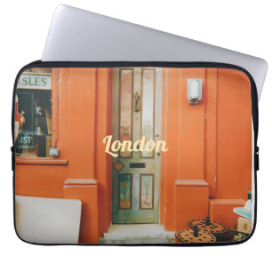 Housse Pour Ordinateur Portable Ouvre-bouteille de Notting Hill Doorstep, Londres,