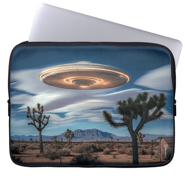 Housse Pour Ordinateur Portable OVNI cool (Devant)