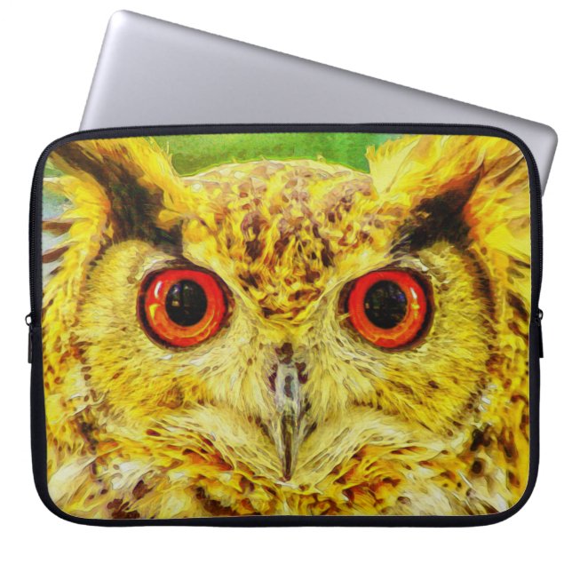 Housse Pour Ordinateur Portable Owl Art (Devant)