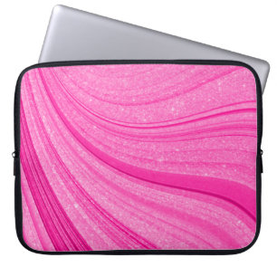 Housse Pour Ordinateur Portable Paillette rose