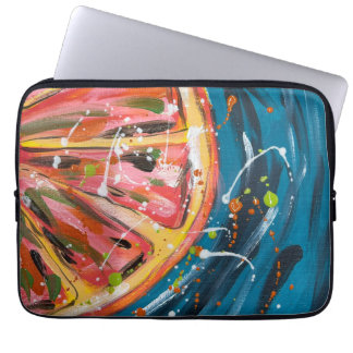 Housse Pour Ordinateur Portable Pamplemousse Art Fruit Vibrant