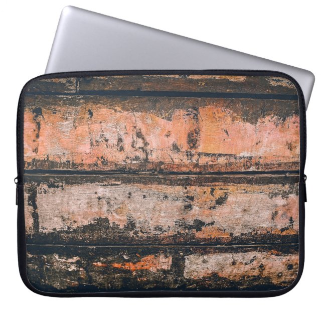 Housse Pour Ordinateur Portable Panneau Brown et orange (Devant)