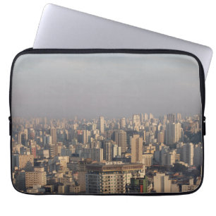 Housse Pour Ordinateur Portable Panoramique aérien - Sao Paulo