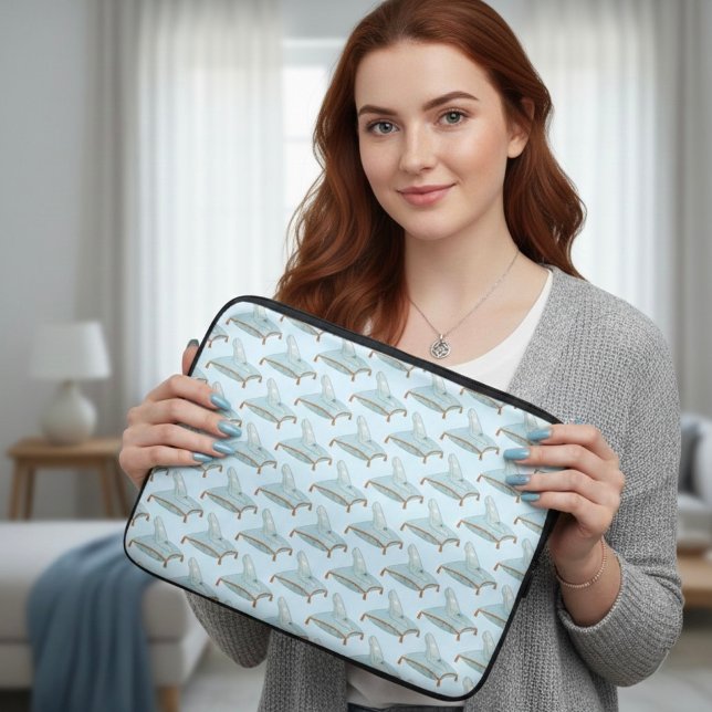 Housse Pour Ordinateur Portable Pantoufle de verre (Créateur téléchargé)