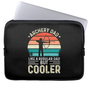 Housse Pour Ordinateur Portable Papa au tir à l'arc
