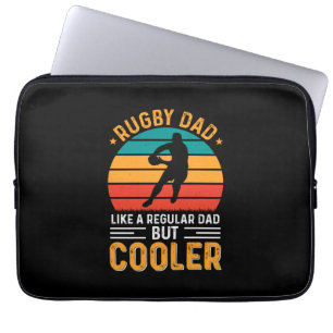 Housse Pour Ordinateur Portable Papa Rugby