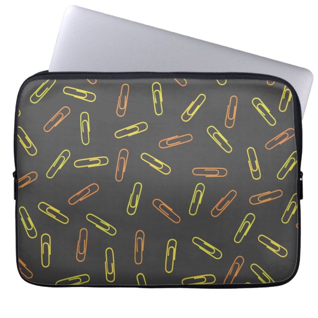 Housse Pour Ordinateur Portable Paper Clips (Devant)