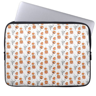 Housse Pour Ordinateur Portable Papier cadeau Halloween Chauve-souris bébé sucré e