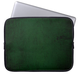 Housse Pour Ordinateur Portable Papier peint vert foncé texture