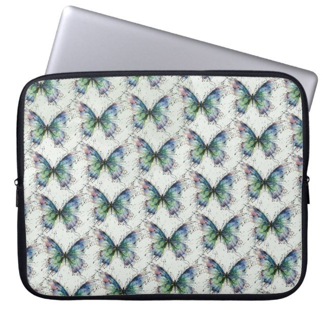 Housse Pour Ordinateur Portable Papillon (Devant)