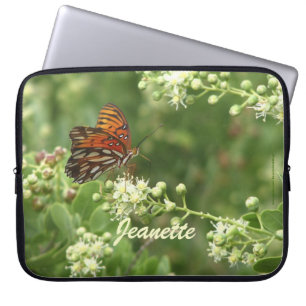 Housse Pour Ordinateur Portable Papillon orange, Nom, Ordinateur