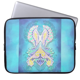 Housse Pour Ordinateur Portable Papillon pastel mystique   Imaginaire Ethereal Boh