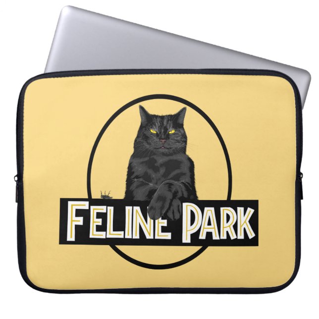 Housse Pour Ordinateur Portable Parc Feline (Devant)