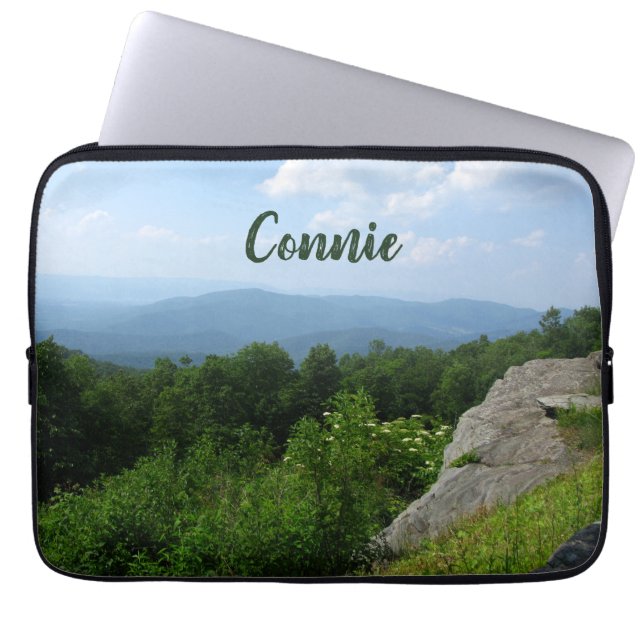 Housse Pour Ordinateur Portable Parc national de Shenandoah Personnalisé (Devant)