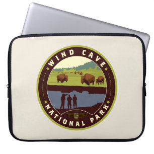 Housse Pour Ordinateur Portable Parc national de Wind Cave