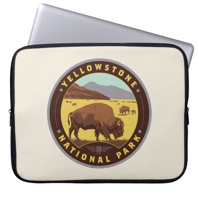 Housse Pour Ordinateur Portable Parc national de Yellowstone (Devant)