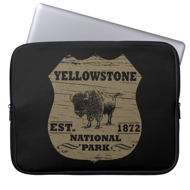 Housse Pour Ordinateur Portable Parc national de Yellowstone (Devant)