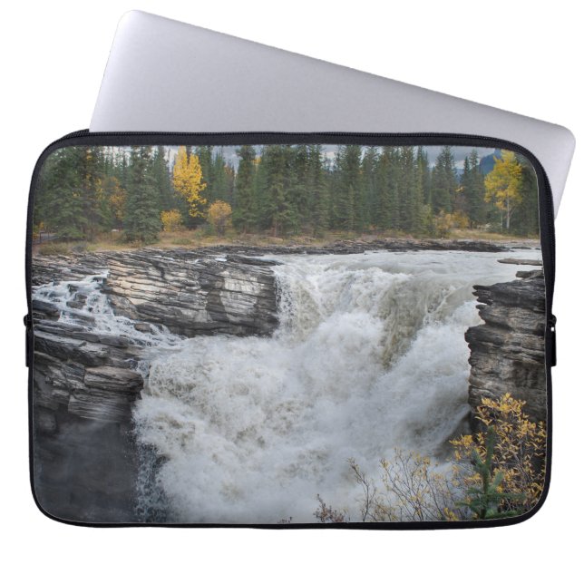 Housse Pour Ordinateur Portable Parc national du Canada, Chutes Athabasca (Devant)