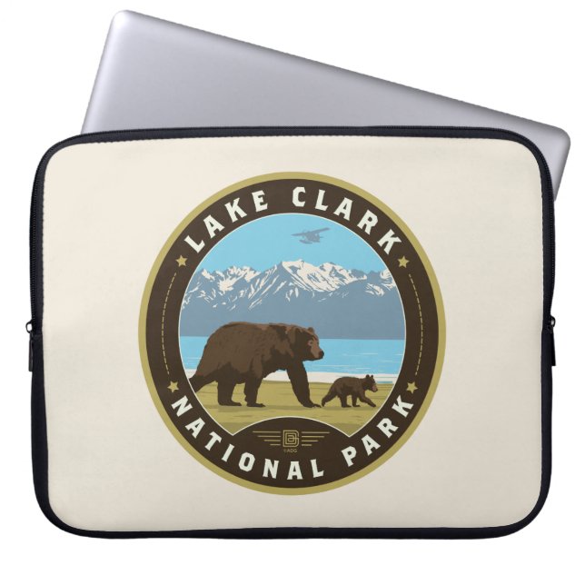 Housse Pour Ordinateur Portable Parc national du lac Clark (Devant)