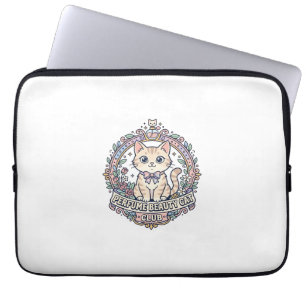 Housse Pour Ordinateur Portable Parfum Beauté Chat Mignon Chat T-Shirt Design - Pa