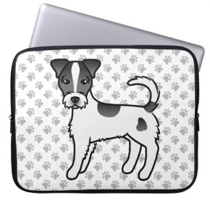 Housse Pour Ordinateur Portable Parson Roux Noir Et Blanc Russell Terrier