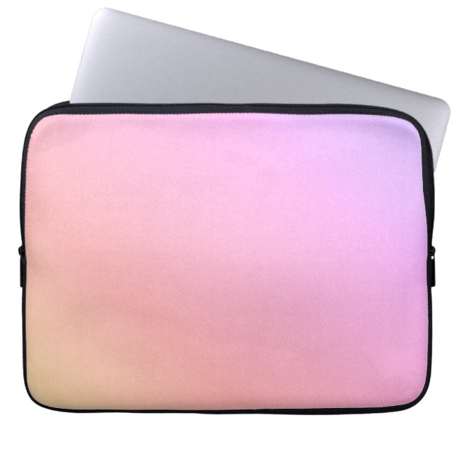 Housse Pour Ordinateur Portable Pastel Ombre (Devant)