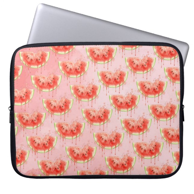 Housse Pour Ordinateur Portable Pastèque (Devant)