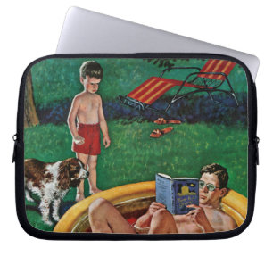 Housse Pour Ordinateur Portable Patauger la piscine