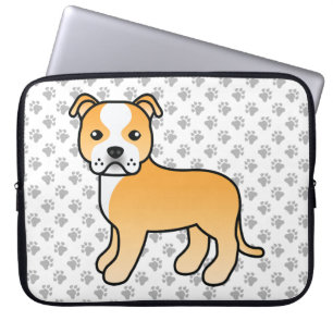 Housse Pour Ordinateur Portable Pâtes Et Chien En Dessin De Cute De La Pauvreté Et