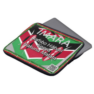 Housse Pour Ordinateur Portable Patrimoine Kenyan Imara : Force ou Solidité T