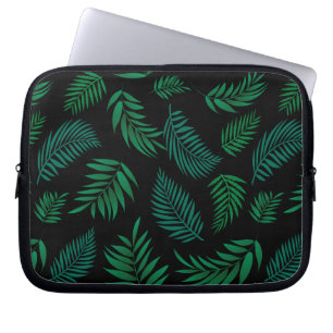Housse Pour Ordinateur Portable Pattern Tropical Leaves
