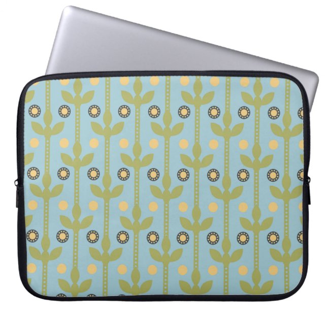Housse Pour Ordinateur Portable Patters de Floral (Devant)