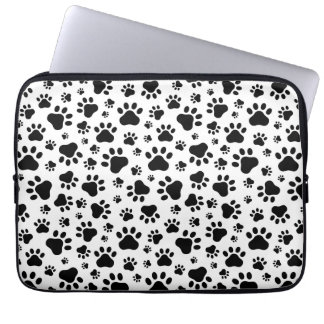 Housse Pour Ordinateur Portable Paw Prints Laptop Sleeve